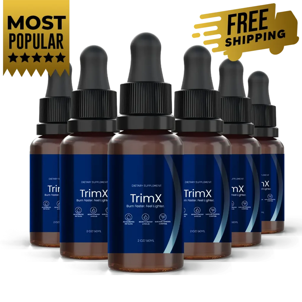 TrimX 6 Bottles 180 Day Supply Package